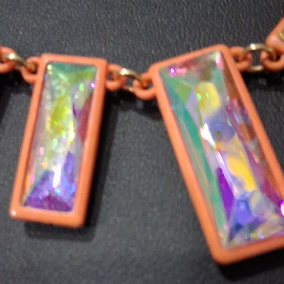 Taramanda Gold and Multicolor Statement Necklace - Picture 12 of 16